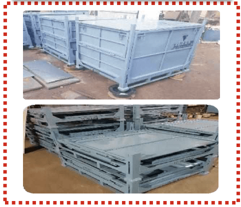 Metal Foldable Crates